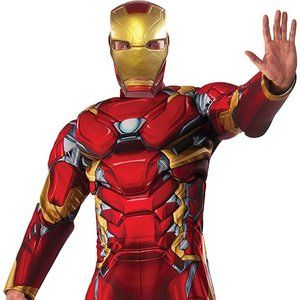 Mens Iron Man Captain America Civil War Deluxe